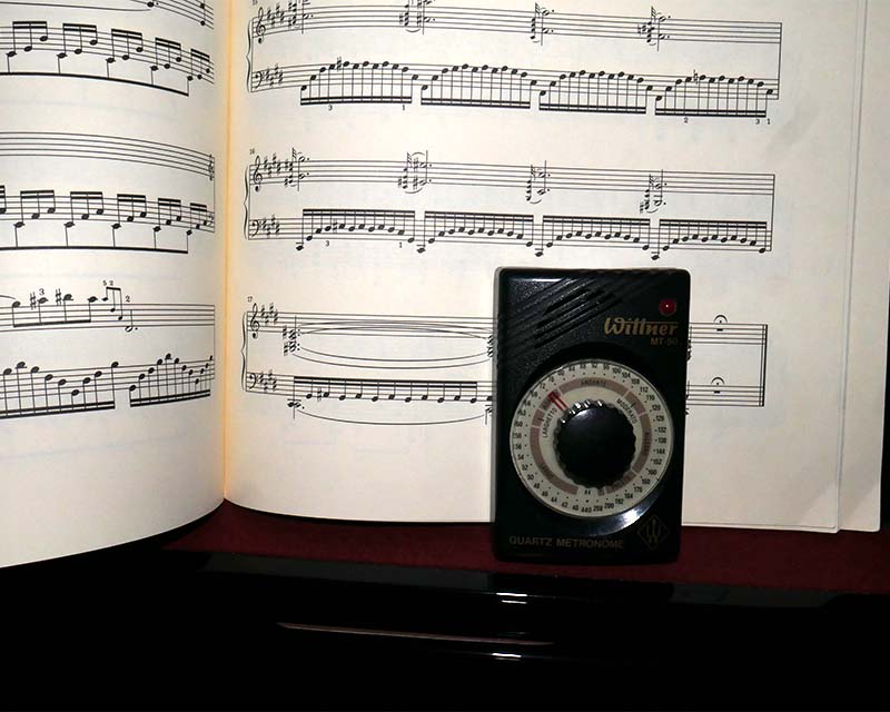metronomo pianoforte